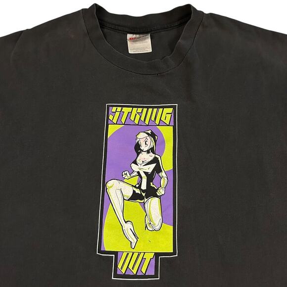 Strung Out Vintage Ultra Rare Grail Metal Band T-shirt - Picture 2 of 3